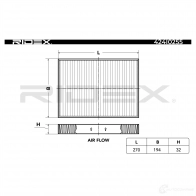 Салонный фильтр RIDEX TUUY 2 424i0255 1437657984 - Изображение 2