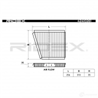 Салонный фильтр RIDEX ED A31 424i0261 1437651029 - Изображение 3