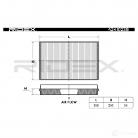 Салонный фильтр RIDEX 1437649017 424i0238 J QR7LR - Изображение 3