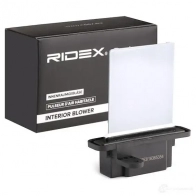 Резистор вентилятора печки RIDEX 1439134622 2975r0057 9C 8U9DH - Изображение 2