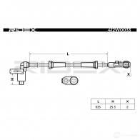 Датчик АБС RIDEX 1437660342 1KA MV 412w0033 - Изображение 3