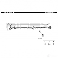 Датчик АБС RIDEX 412w0651 9 U52KR 1437659718 - Изображение 4