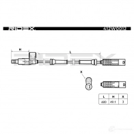 Датчик АБС RIDEX 412w0012 1437649513 E L6S4Y - Изображение 3