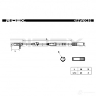 Датчик АБС RIDEX 412w0036 K5VH 25R 1437657603 - Изображение 4