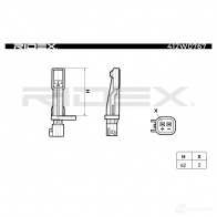 Датчик АБС RIDEX T 57QT2 1437660111 412w0767 - Изображение 6