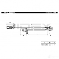 Датчик АБС RIDEX IDKSB MW 412w0293 1437659843 - Изображение 6