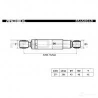 Амортизатор RIDEX 2RM0 16 854s0049 1437734966 - Изображение 2