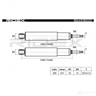 Амортизатор RIDEX 3X DE0 1437734879 854s18033 - Изображение 2