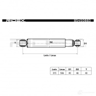 Амортизатор RIDEX 5 ASL49 1437734767 854s0883 - Изображение 2