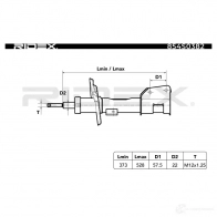 Амортизатор RIDEX 1437744641 N UV713 854s0382 - Изображение 4