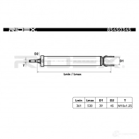 Амортизатор RIDEX 2 W8ZCYF 1437742748 854s0345 - Изображение 2