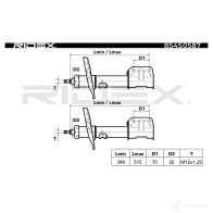 Амортизатор RIDEX 1437744195 854s0587 9GK 5V0 - Изображение 5