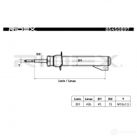 Амортизатор RIDEX GWNV 3YU 854s0897 1437742445 - Изображение 2