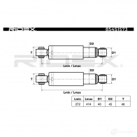 Амортизатор RIDEX 2 SADOAP 854s1573 1437742797 - Изображение 4