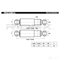 Амортизатор RIDEX 1437736668 J 3BSMEI 854s18060 - Изображение 7
