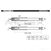 Амортизатор RIDEX JJ9D9 Z6 1437742947 854s1544 - Изображение 4