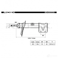 Амортизатор RIDEX 0N7DQ QW 1437735214 854s0335 - Изображение 6