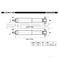 Амортизатор RIDEX 6F3 1R 854s1524 1437743064 - Изображение 4