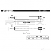 Амортизатор RIDEX 1437743138 42 XW32 854s1553 - Изображение 7