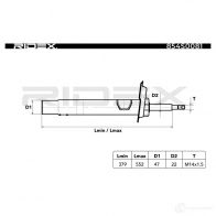 Амортизатор RIDEX 2 FWBT6 1437743341 854s0081 - Изображение 4