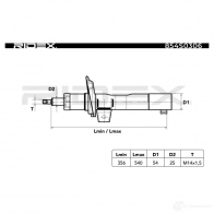Амортизатор RIDEX G6YE3R W 854s0306 1437736873 - Изображение 5