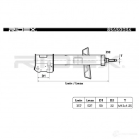 Амортизатор RIDEX 854s0034 1437736863 DWRQ R - Изображение 2