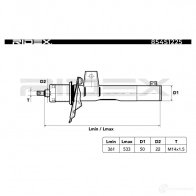 Амортизатор RIDEX 1437736127 854s1225 MK5W G - Изображение 4