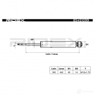 Амортизатор RIDEX 1437744433 65J6 6Y 854s1099 - Изображение 7