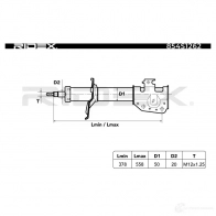 Амортизатор RIDEX J7DZ 0J6 1437743887 854s1262 - Изображение 5