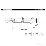 Амортизатор RIDEX L QK26WQ 854s1455 1437742545 - Изображение 6