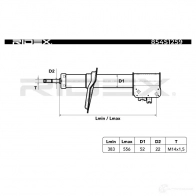 Амортизатор RIDEX 854s1259 M MPVK 1437744205 - Изображение 5