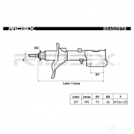 Амортизатор RIDEX 854s0978 1437744492 2 JT4PDV - Изображение 6