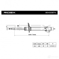 Амортизатор RIDEX 854s0874 664 CC 1437744223 - Изображение 4