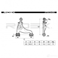 Рычаг RIDEX 273c0495 1437666678 5 HVWSH - Изображение 2