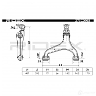 Рычаг RIDEX 273c0961 1437664380 J8BJV K5 - Изображение 5