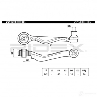 Рычаг RIDEX UJN QJ 273c0003 1437665065 - Изображение 10