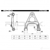 Рычаг RIDEX 1437664445 V X2ZB 273c1598 - Изображение 5