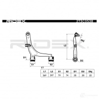 Рычаг RIDEX 273c0538 J 7EGL 1437666021 - Изображение 7