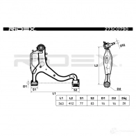Рычаг RIDEX 1437666112 TFCG UC0 273c0790 - Изображение 8