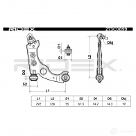 Рычаг RIDEX 273c0899 B J16H 1437667166 - Изображение 6