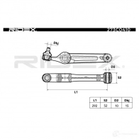Рычаг RIDEX 1437664572 273c0410 RPTJ OC - Изображение 2