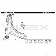 Рычаг RIDEX ZISDO7 E 273c0033 1437665476 - Изображение 2