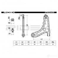 Рычаг RIDEX K7R 8523 273c0400 1439327029 - Изображение 6