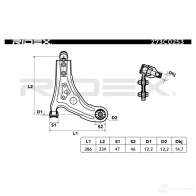 Рычаг RIDEX 1437665155 273c0253 I A670W6 - Изображение 2