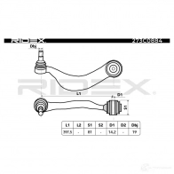 Рычаг RIDEX EIM ZPM 1437666082 273c0884 - Изображение 6