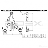 Рычаг RIDEX PU8 GS23 1437666453 273c0110 - Изображение 7
