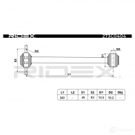 Рычаг RIDEX NV KKG8 273c0404 1437664962 - Изображение 6