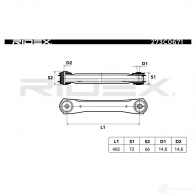 Рычаг RIDEX 273c0671 1437664515 2 LXYW7 - Изображение 7