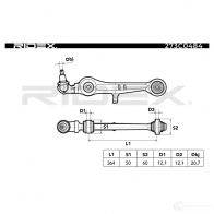 Рычаг RIDEX 273c0484 RNV C5Y 1437700122 - Изображение 9