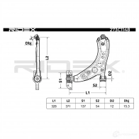 Рычаг RIDEX 273c1148 I6 5Q3B 1437667165 - Изображение 5